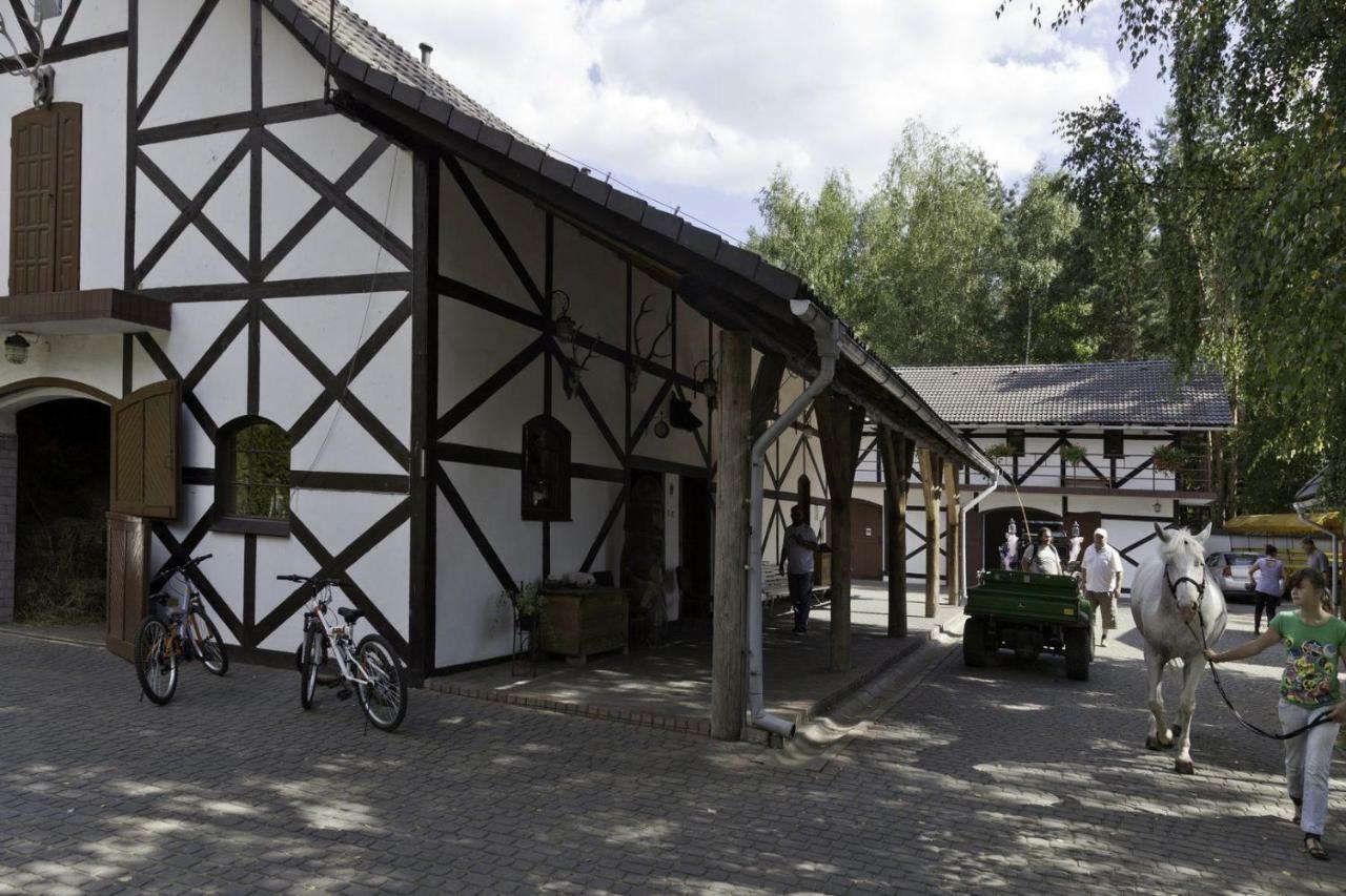 Hôtel Park Lesny 'U Kaczyny' à Rogow Extérieur photo